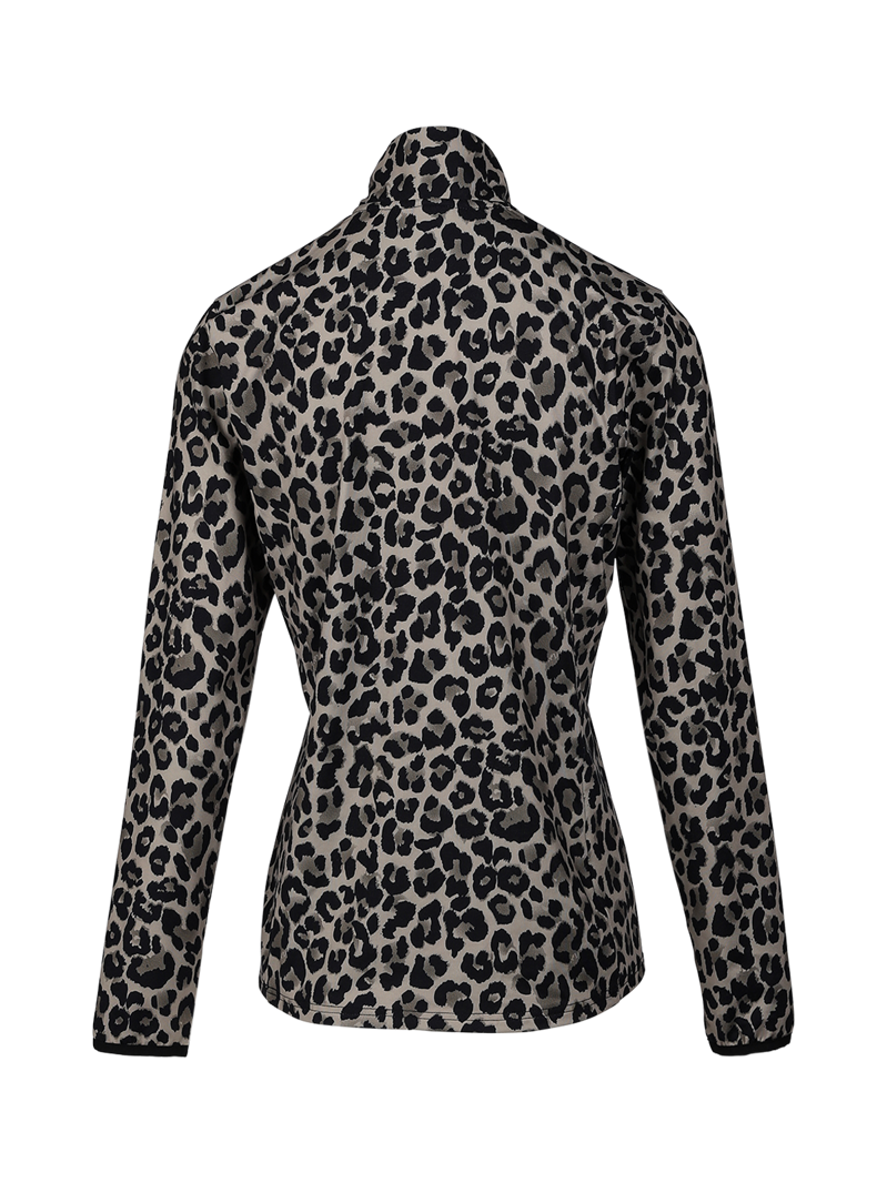 Rodika-Print Fleece Trui