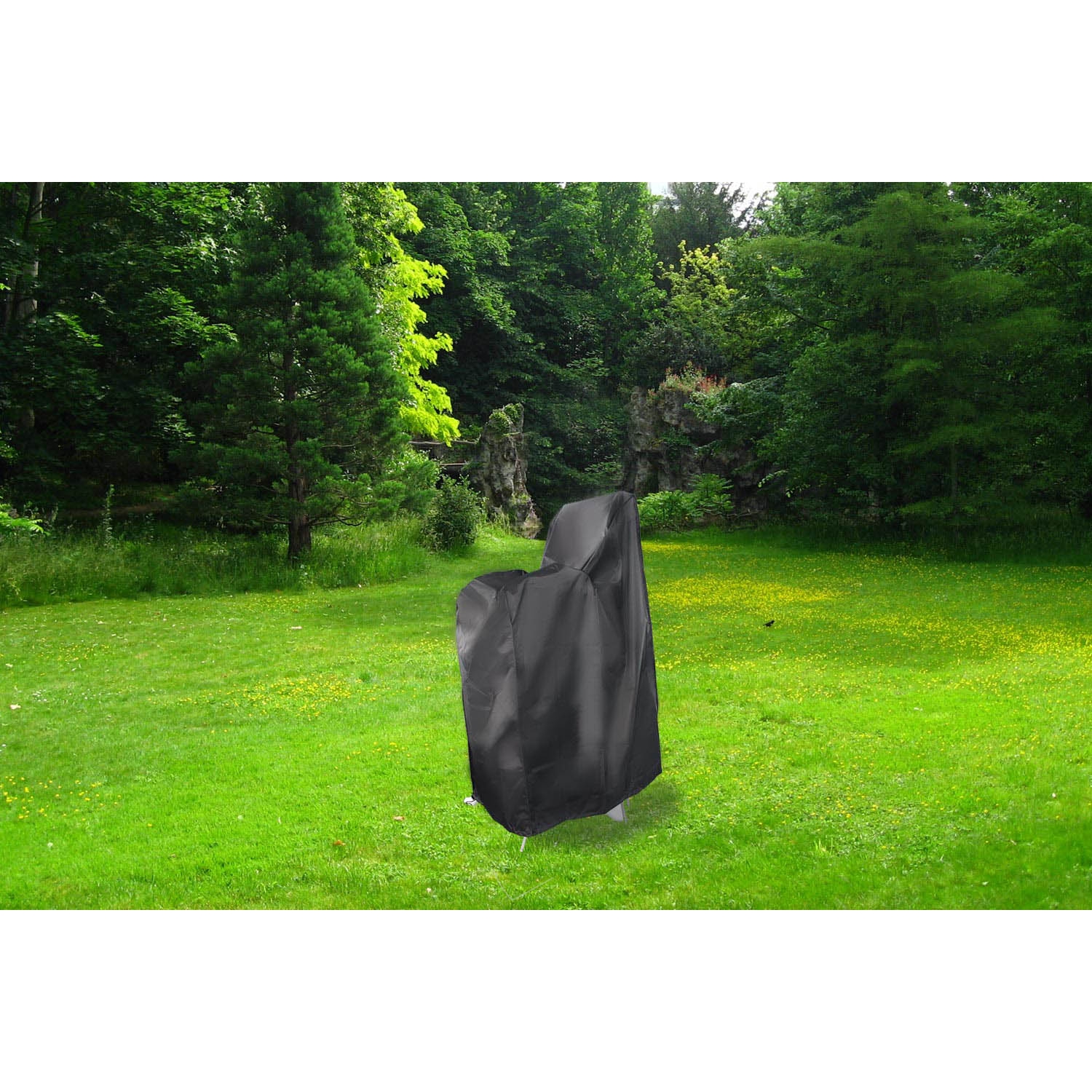 Housse de protection salon de jardin 155x94x68 + chaises - lusiana 6 places