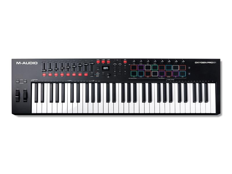 M-Audio Keyboard Controller Oxygen Pro 61 61-Tasten USB-MIDI-Performance Controller