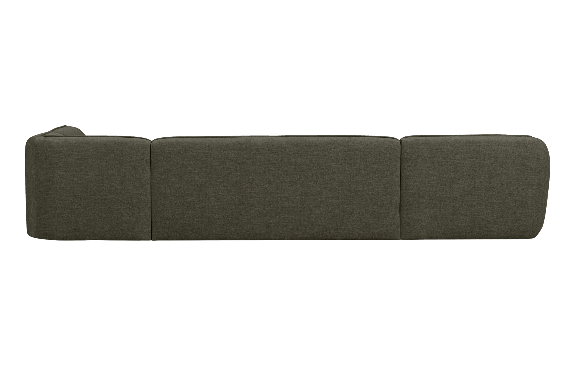 WOOOD Exclusive u-vorm bank Polly rechts Polly bank u-vorm rechts - Warm Groen