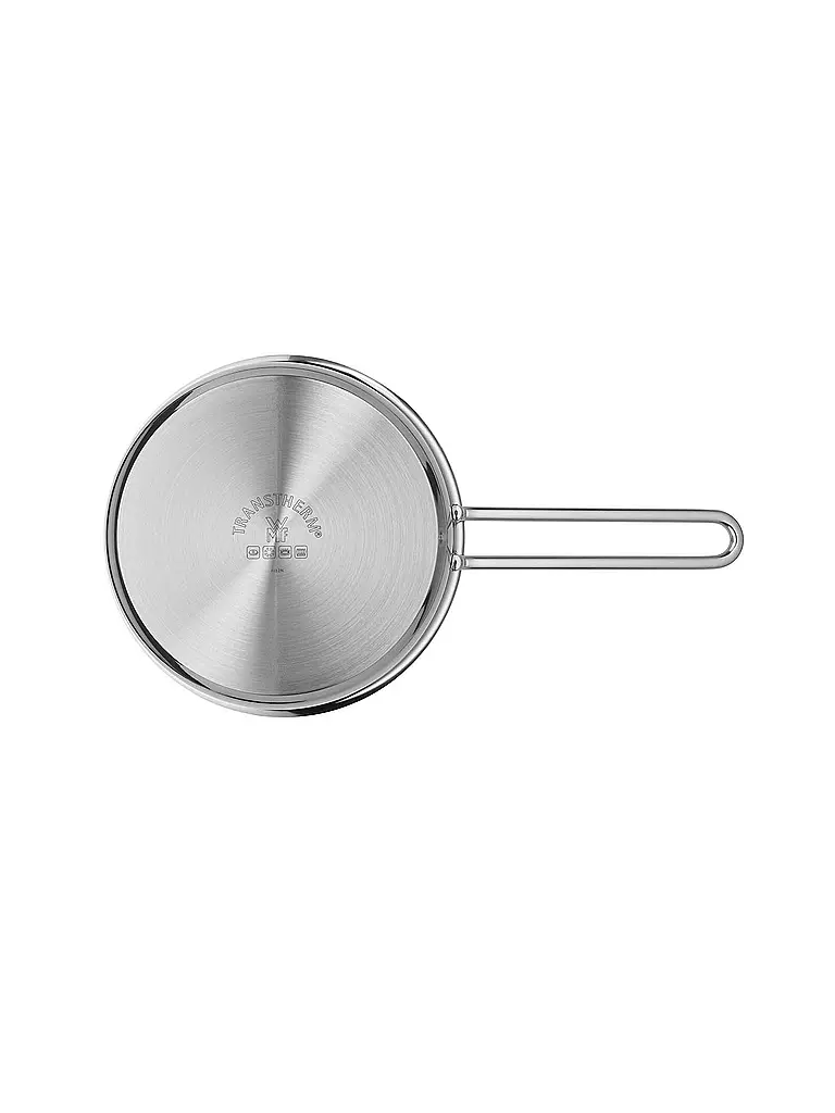 WMF Mini Stielkasserolle mit Deckel 16cm Cromargan silber