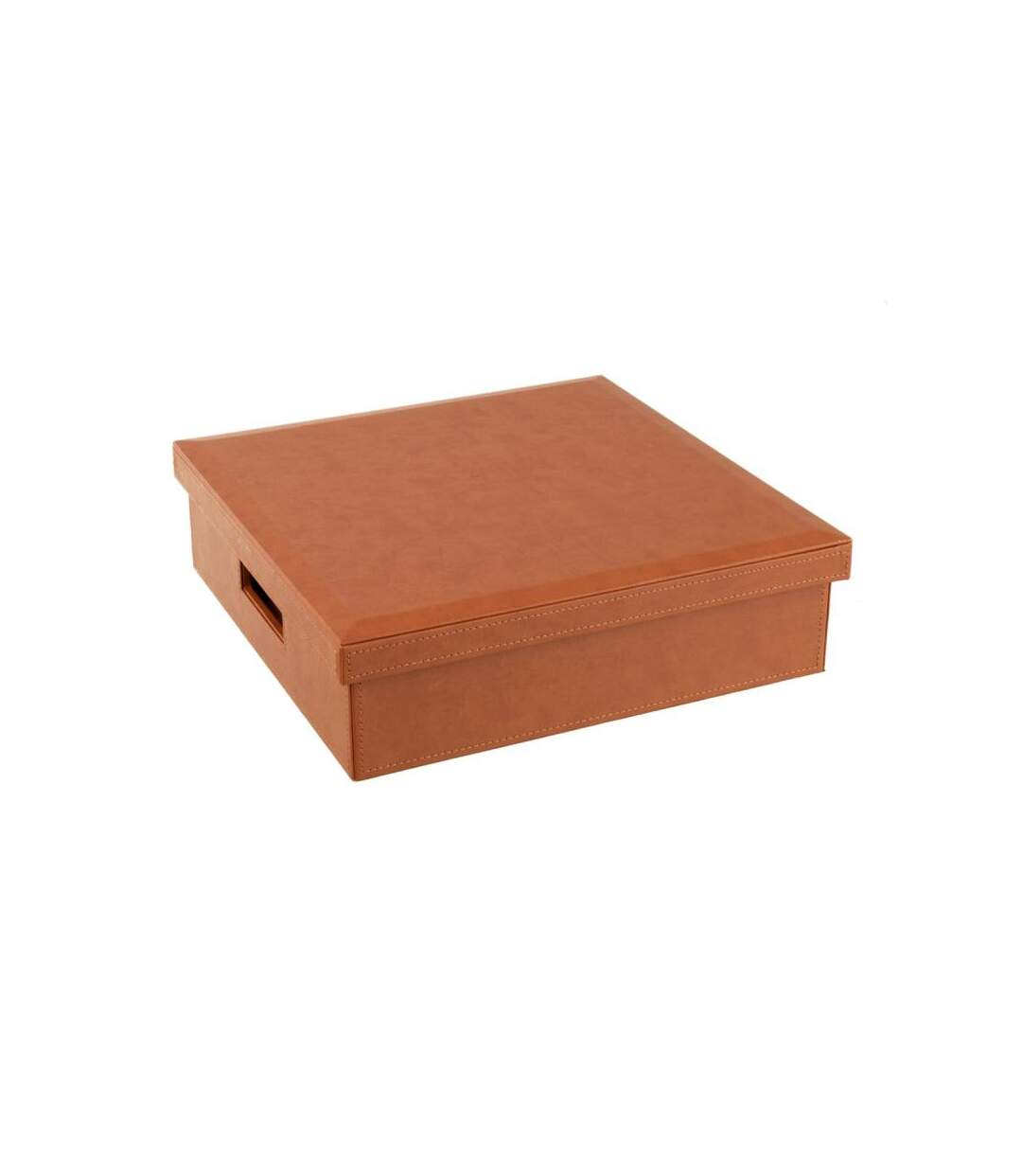 Paris Prix - Boîte Jeux De Cartes & échiquier ezra 35cm Cognac