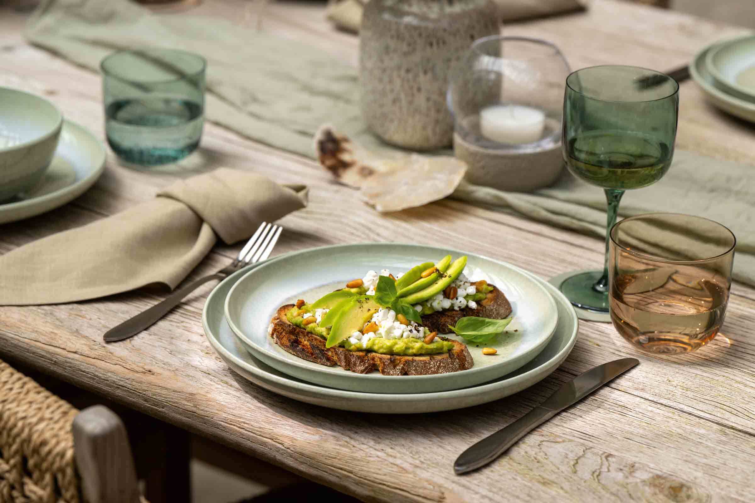 like. by Villeroy & Boch Kaffeeservice Perlemor Alga 18er Set