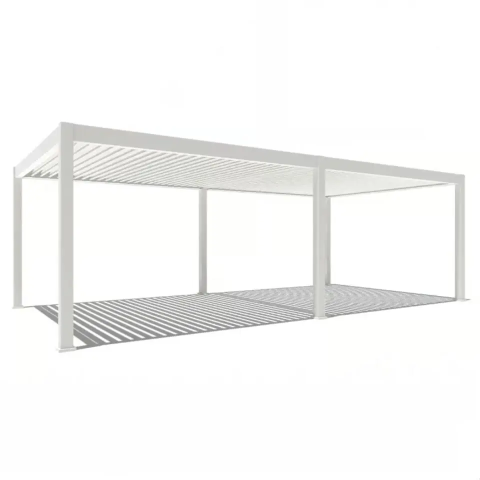 Orion Premium overkapping E-LED - 400 x 800 cm - wit