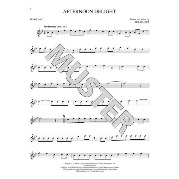 Hal Leonard 101 Popular Songs T-Sax