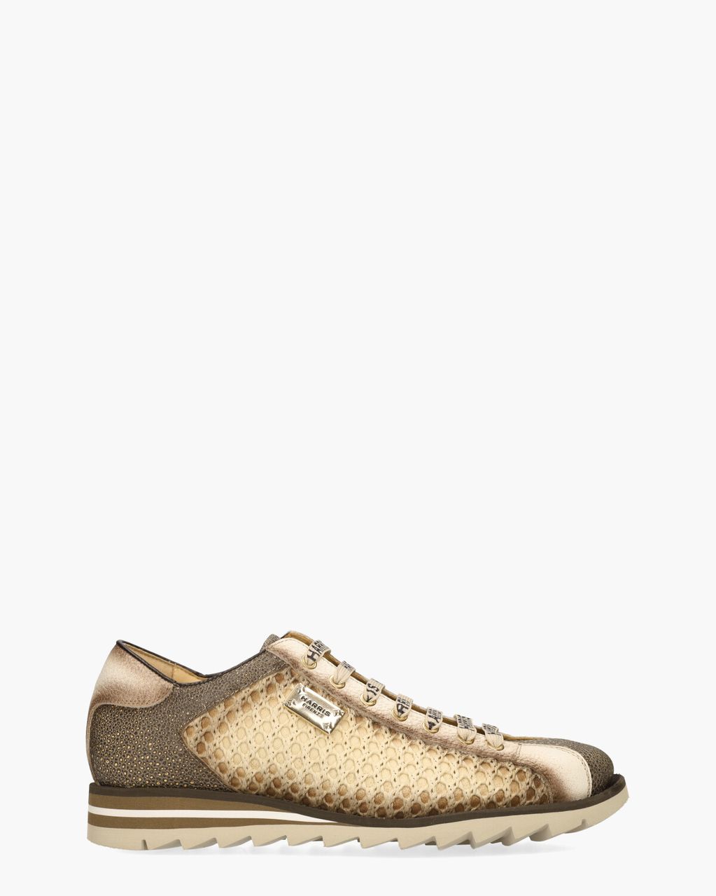 Harris 2817 Bruin/Off-White Herensneakers