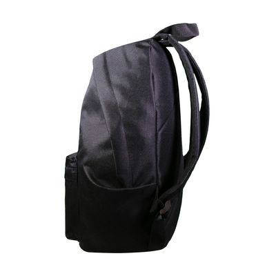 Sac à dos 1 compartiment + trousse à personnaliser avec 5 patchs autocollants - fille - noir - Bagtrotter