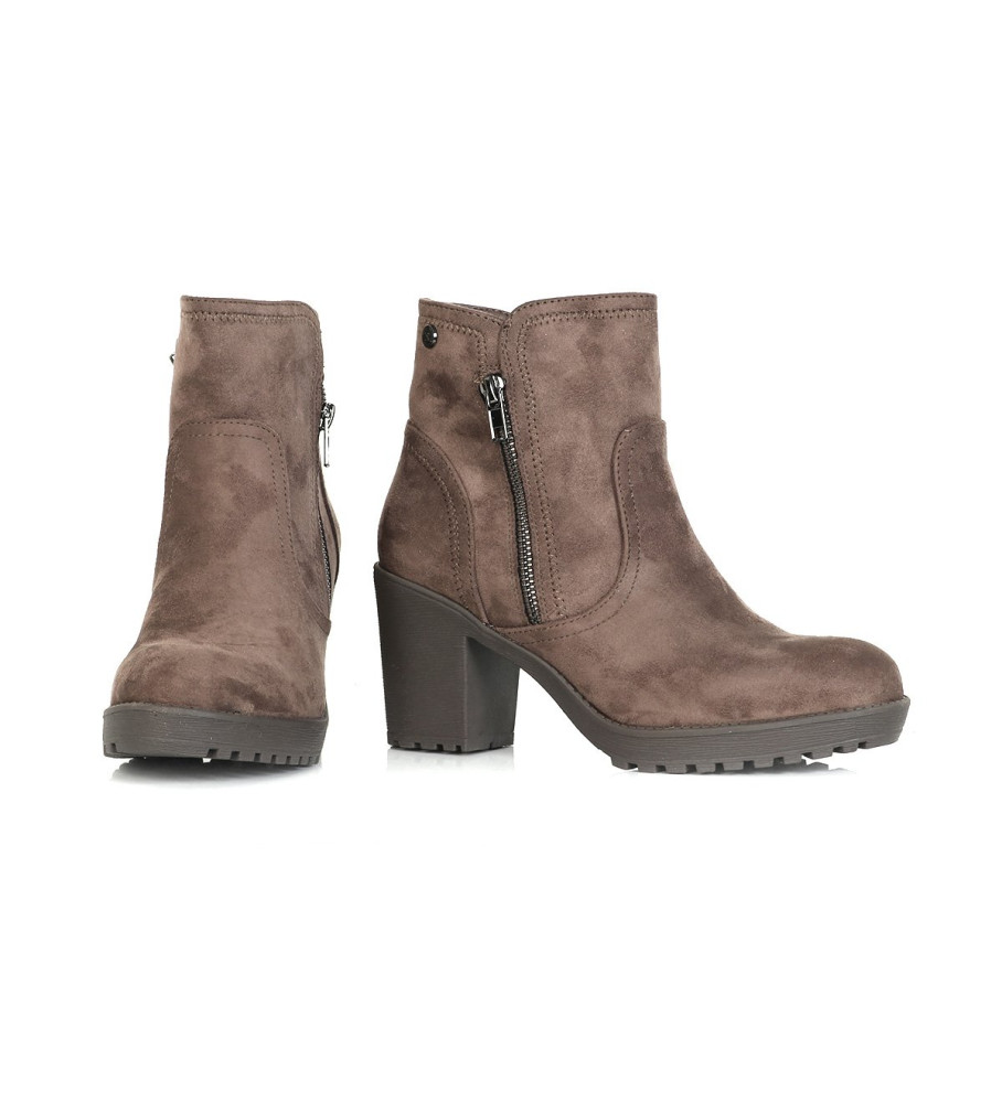 Xti Buttons 36673 taupe - Altura do salto 7cm -