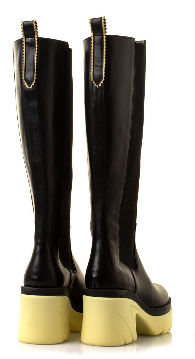 Guglielmo Rotta Flick Ranch Glove Lemon