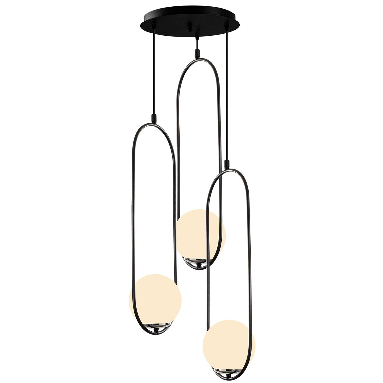 Sheen Suspension Mudoni noire - 44x146 cm