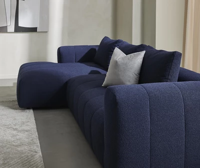 Ingvar venstrevendt sofa med chaiselong
