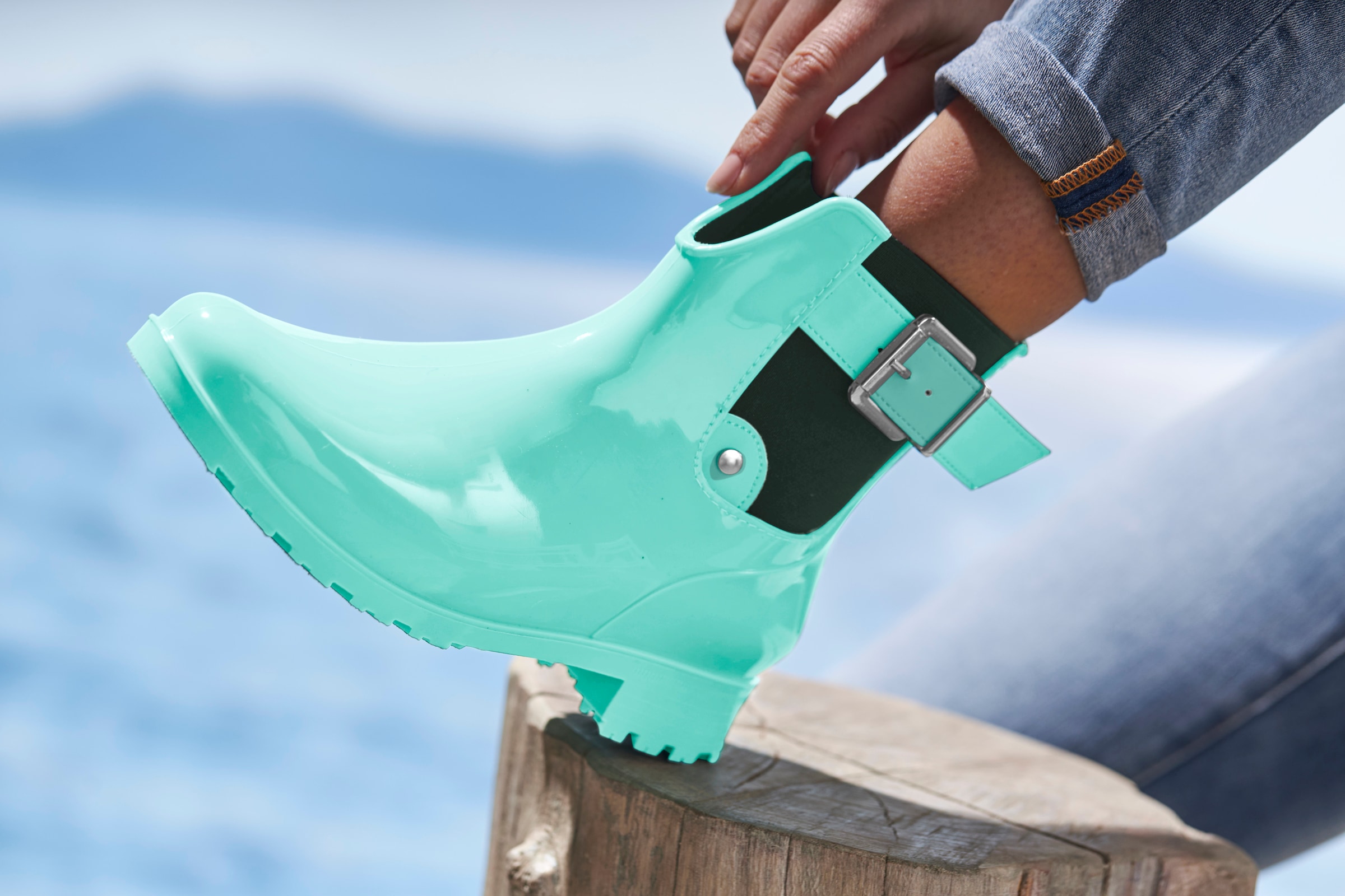 Vivance Gummistiefelette  Gummistiefel im Chelsea-Look, Schlupfstiefel, Boots, Stiefel VEGAN
