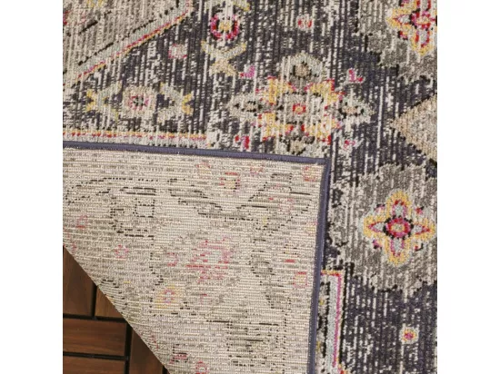 Tapis Black & Multi 91 X 152 cm - Annik