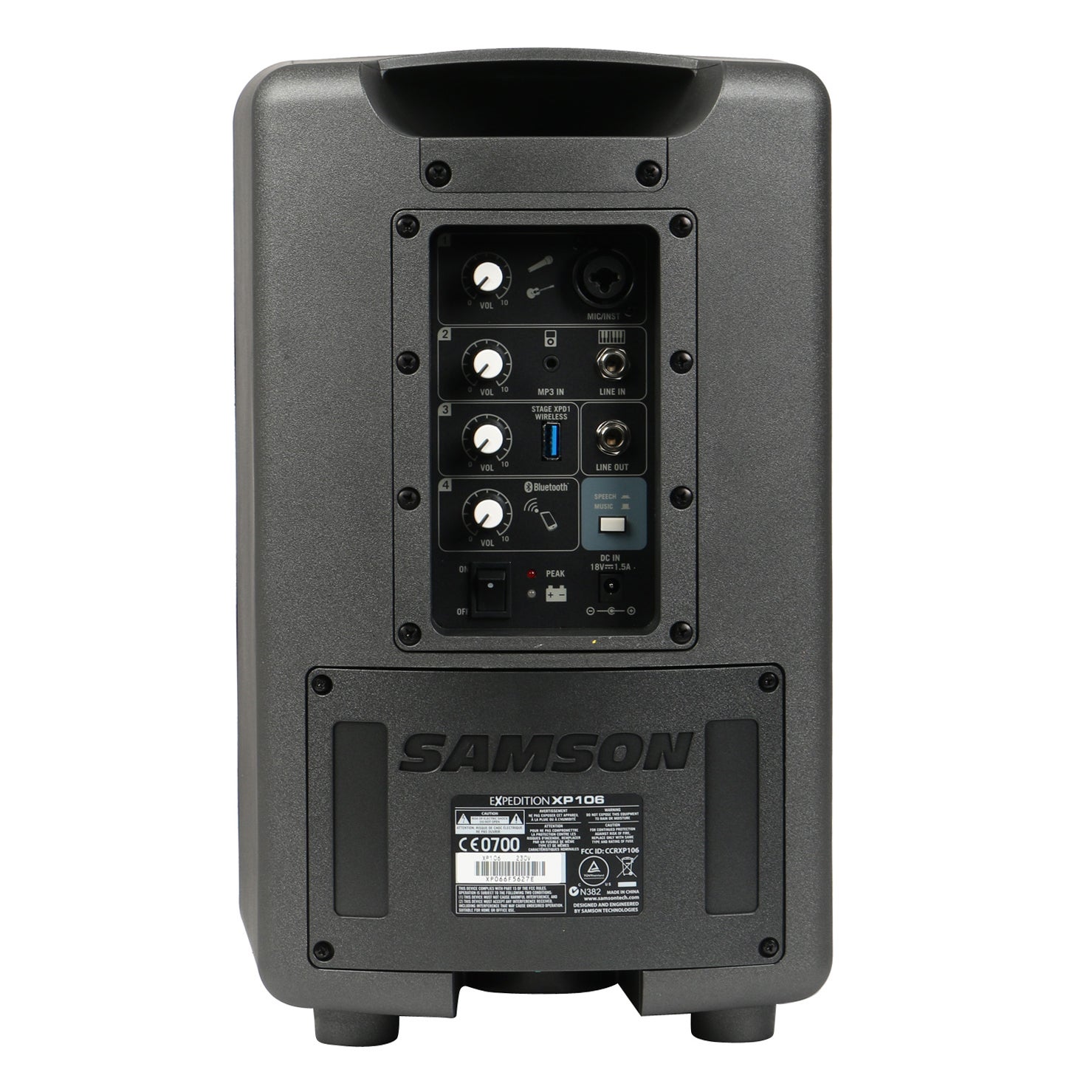 Samson Expedition XP106 draagbare luidspreker