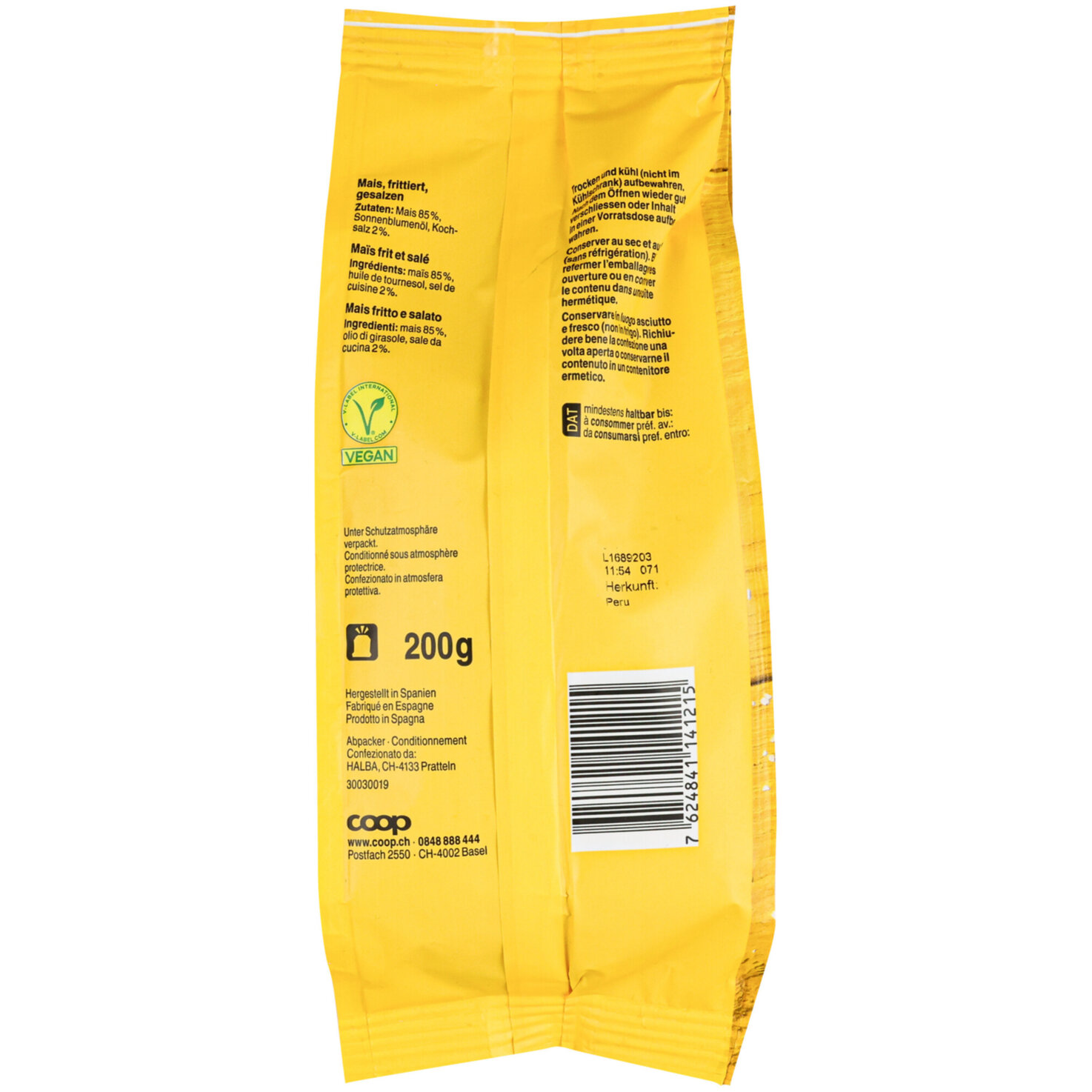 Giant Corn gesalzen