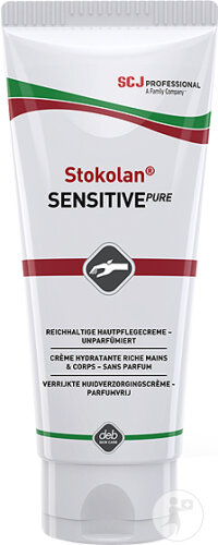 Stoko Stokolan Sensitive Pure Crème Régénérante Pour Peaux Sensibles Tube 100ml