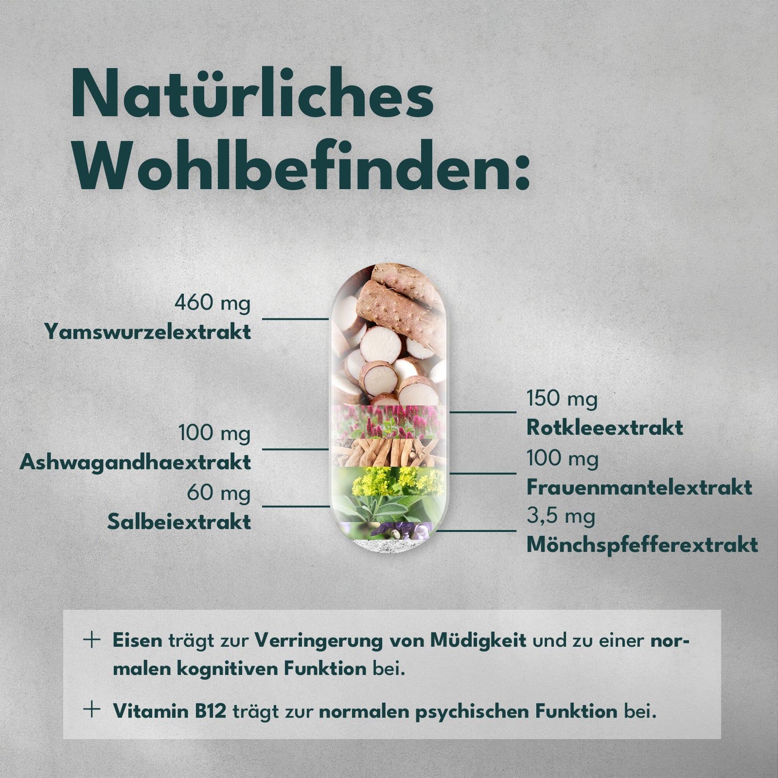 SOLIVSAN® Meno Balance  | Wechseljahre, Rotklee, Mönchspfeffer, Yamswurzel