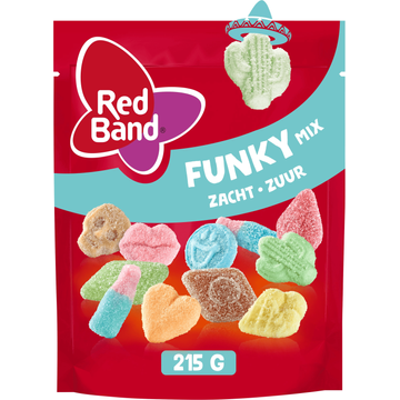 Red Band Funky Mix Zacht Zuur 215g