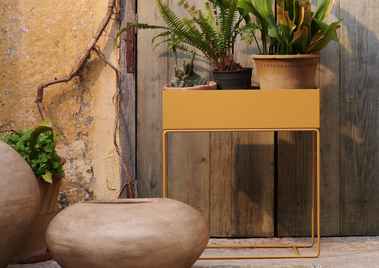 Ferm Living Plant Box plantenbak straw