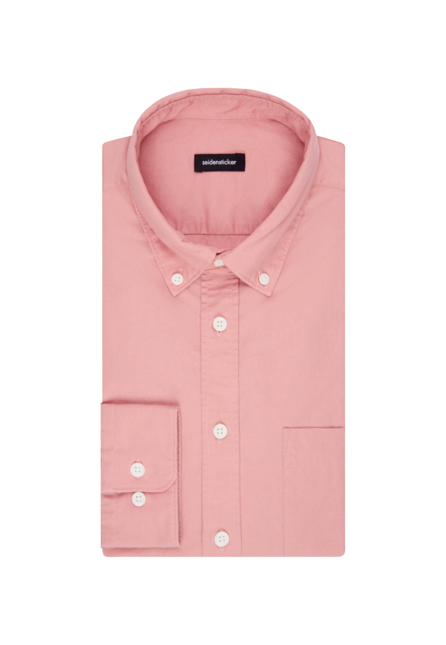 Seidensticker| Herren Casual Hemd Schwarze Rose