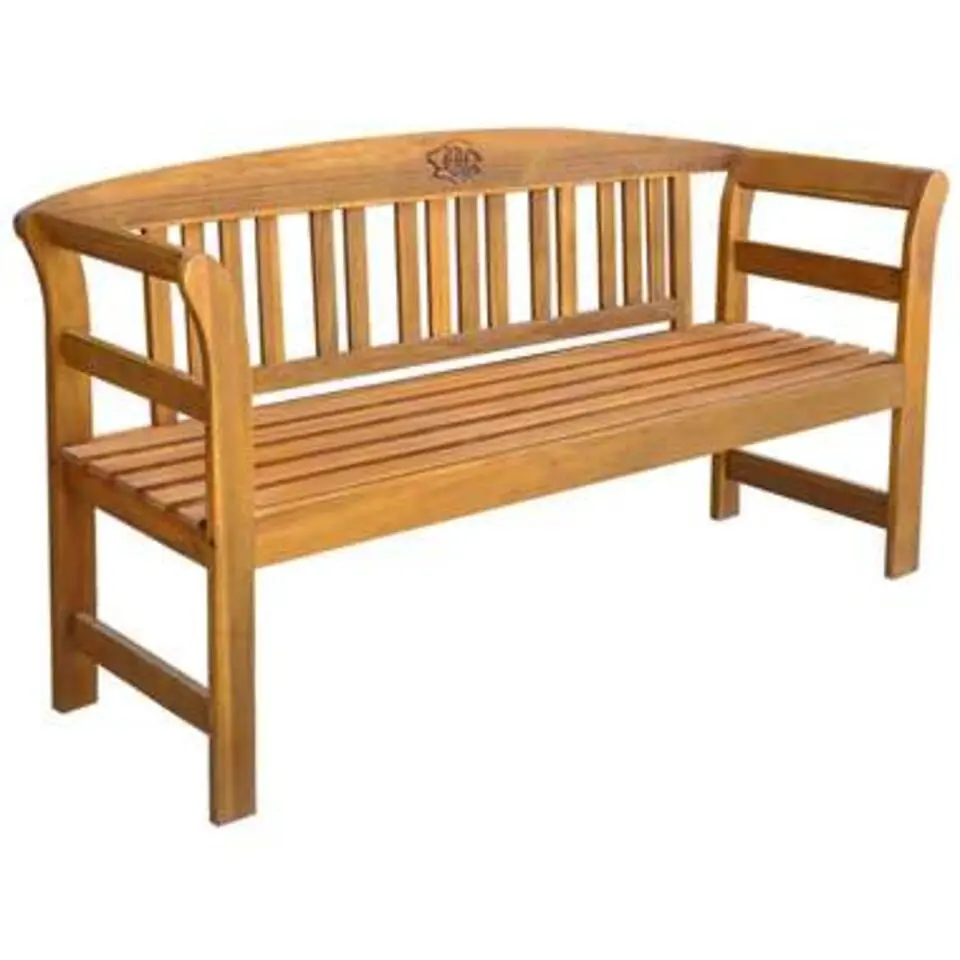 vidaXL - Tuinbank - Bruin - Hout - 157 cm