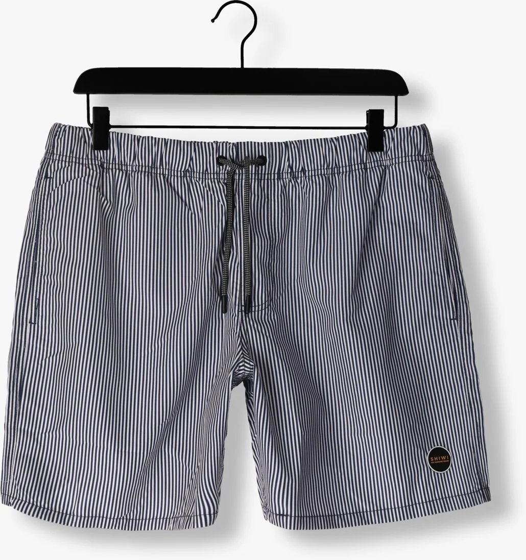 SHIWI donkerblauwe shiwi  men swimshort skinny stripe