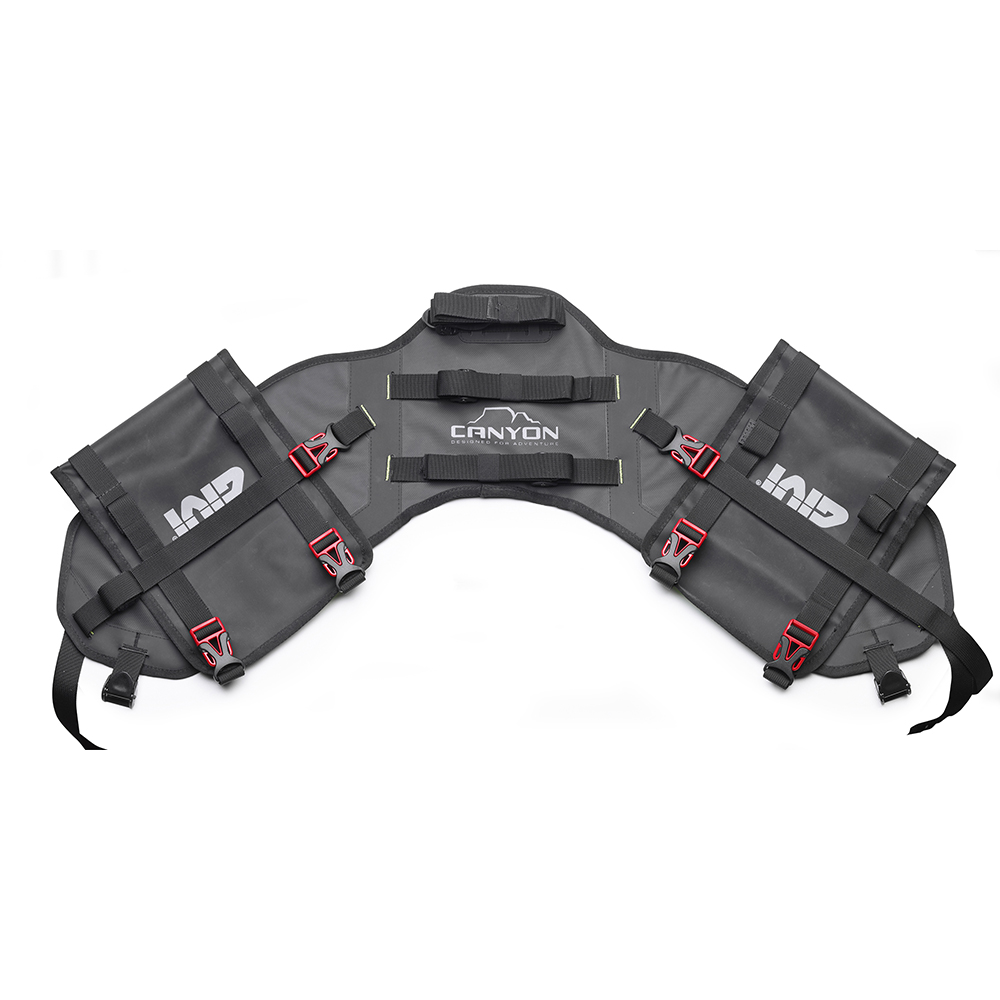 Givi - Base de selle universelle Gravel-T GRT721 Canyon Base Noir