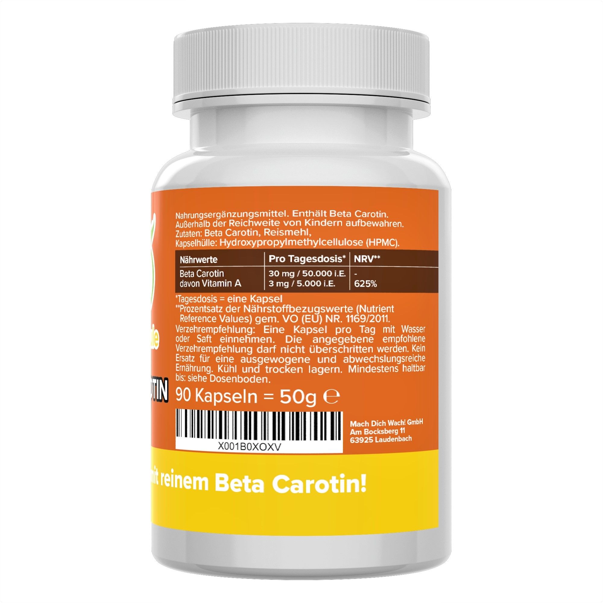 Beta Carotin Kapseln - Vitamineule®
