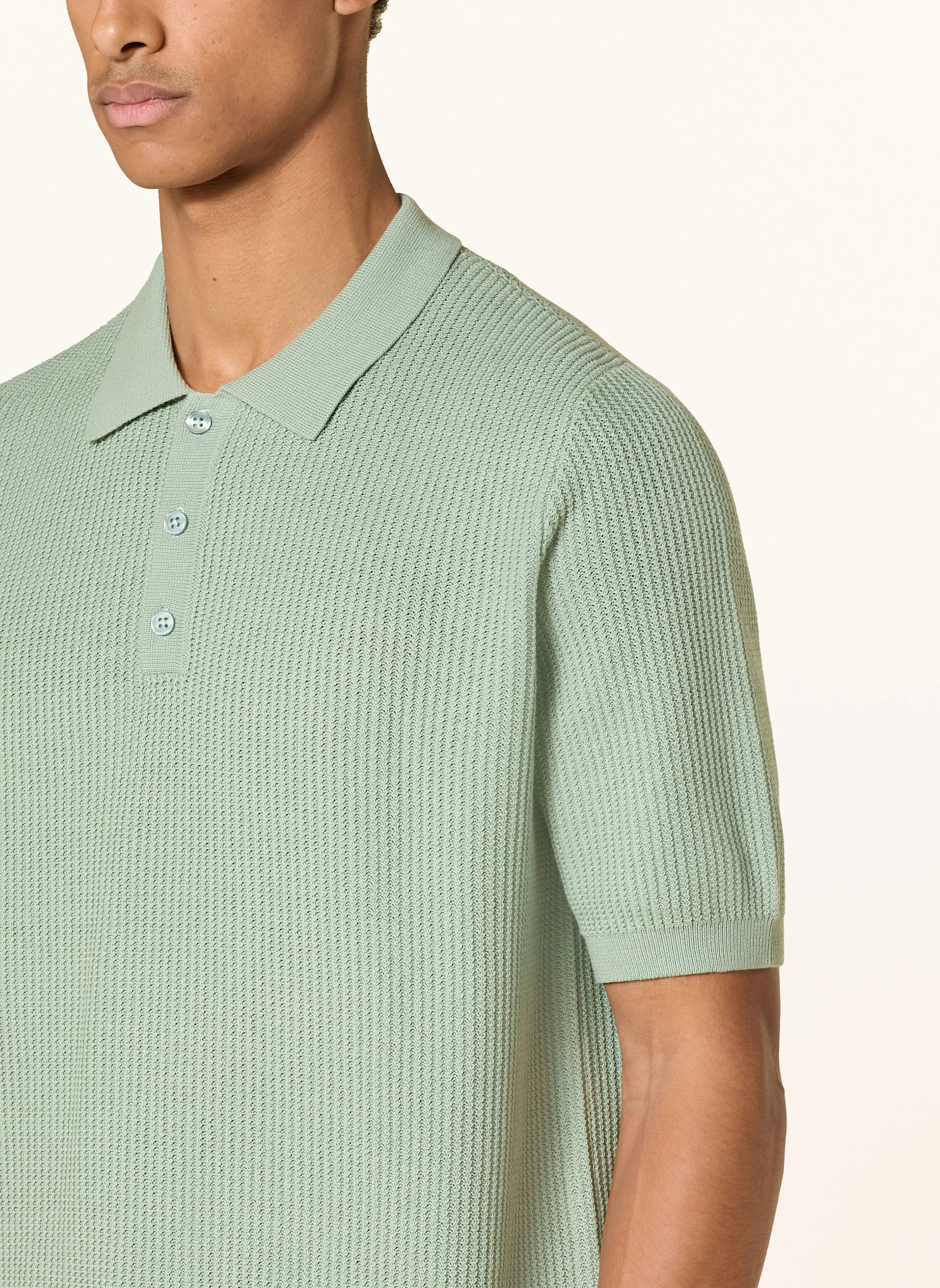 PAUL Strick-Poloshirt