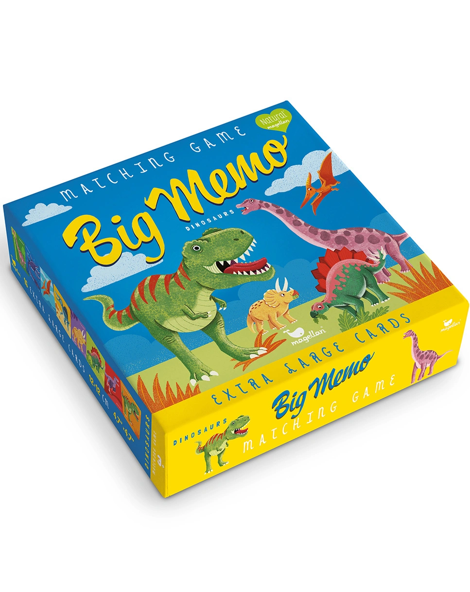 Memospiel BIG MEMO - DINOSAURS 16-teilig