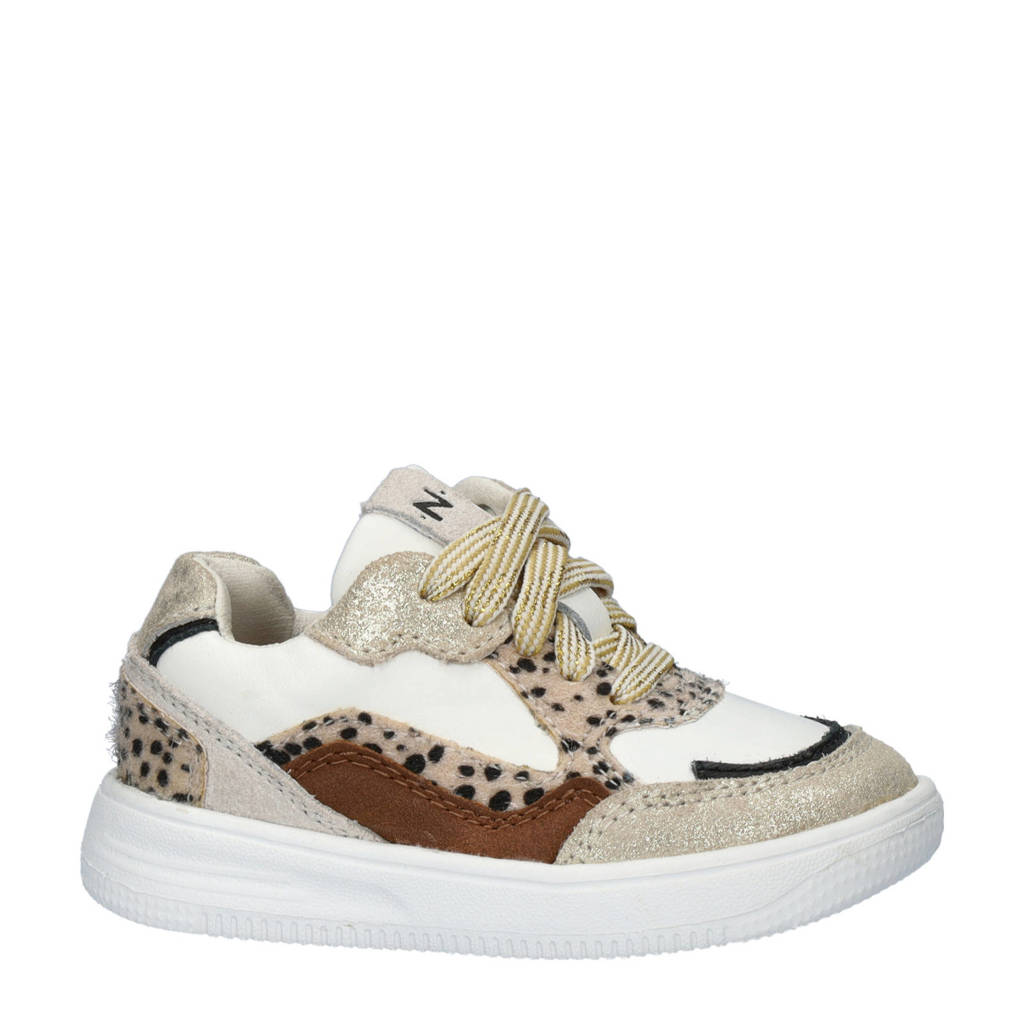 Nelson Kids sneakers beige/wit