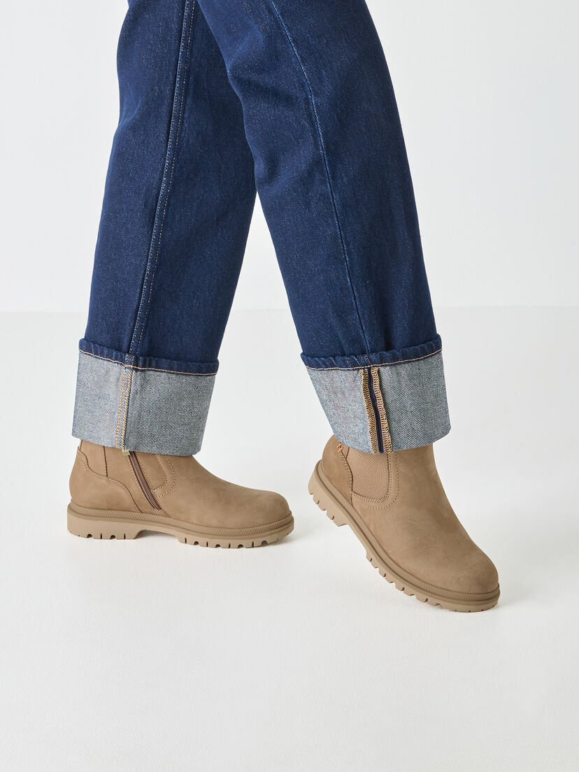 Leren Chelseaboot - bruin