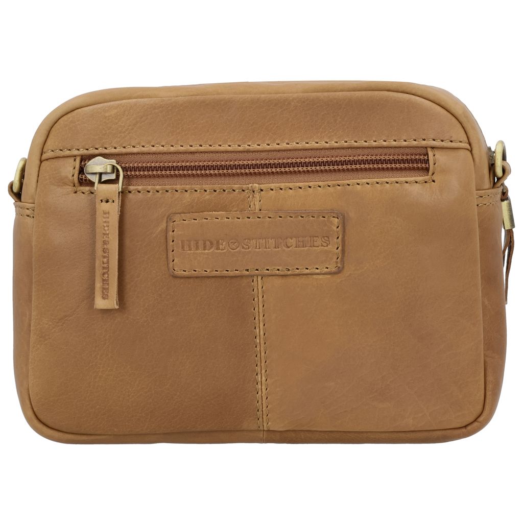 Hide & Stitches Daydreamer Schoudertas Cognac