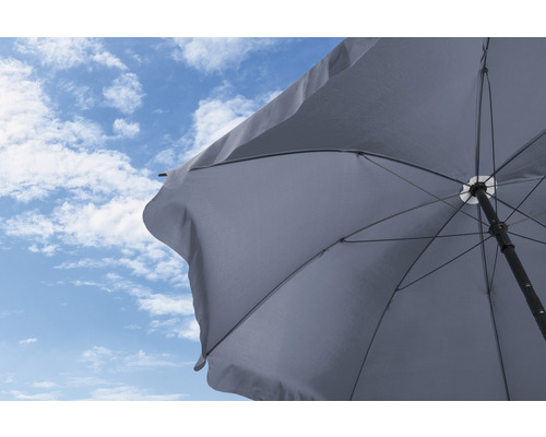 Soluna parasol Ø 180 cm grijs