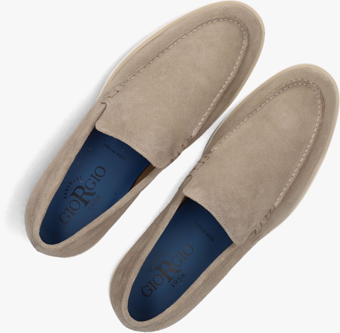 beige giorgio loafers 56402