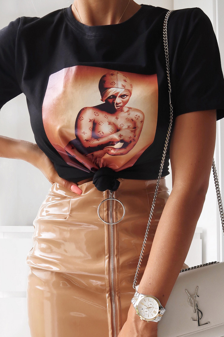 T-shirt noir 