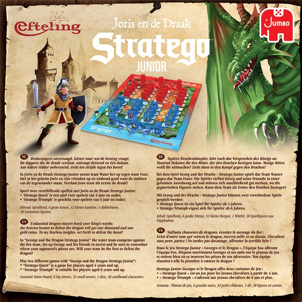 Efteling Stratego Junior Joris en de Draak