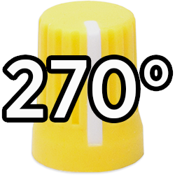 Dj TechTools Chroma Caps 270 Super Knob Lemon Yellow draaiknop