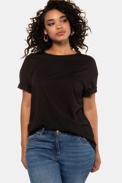 Basic-Shirt, relaxed, überschnittene Schultern