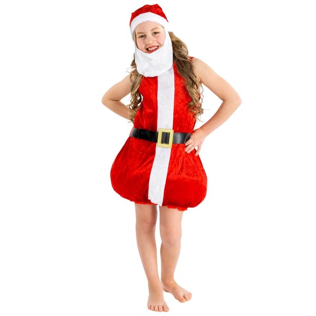 Sød julepige børnekostume