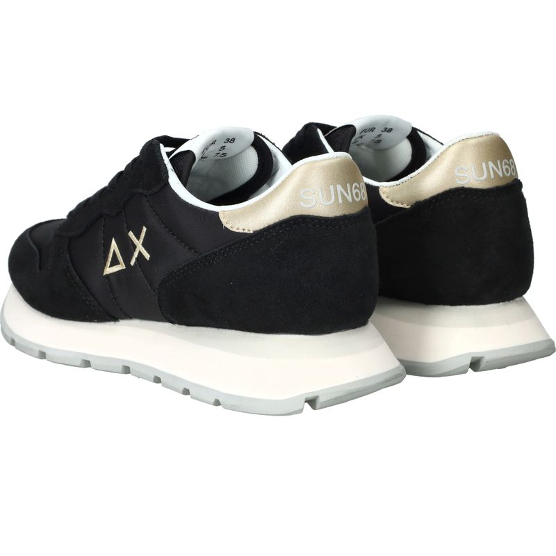 SUN68 Ally Gold Silver Sneakers Zilver Dames