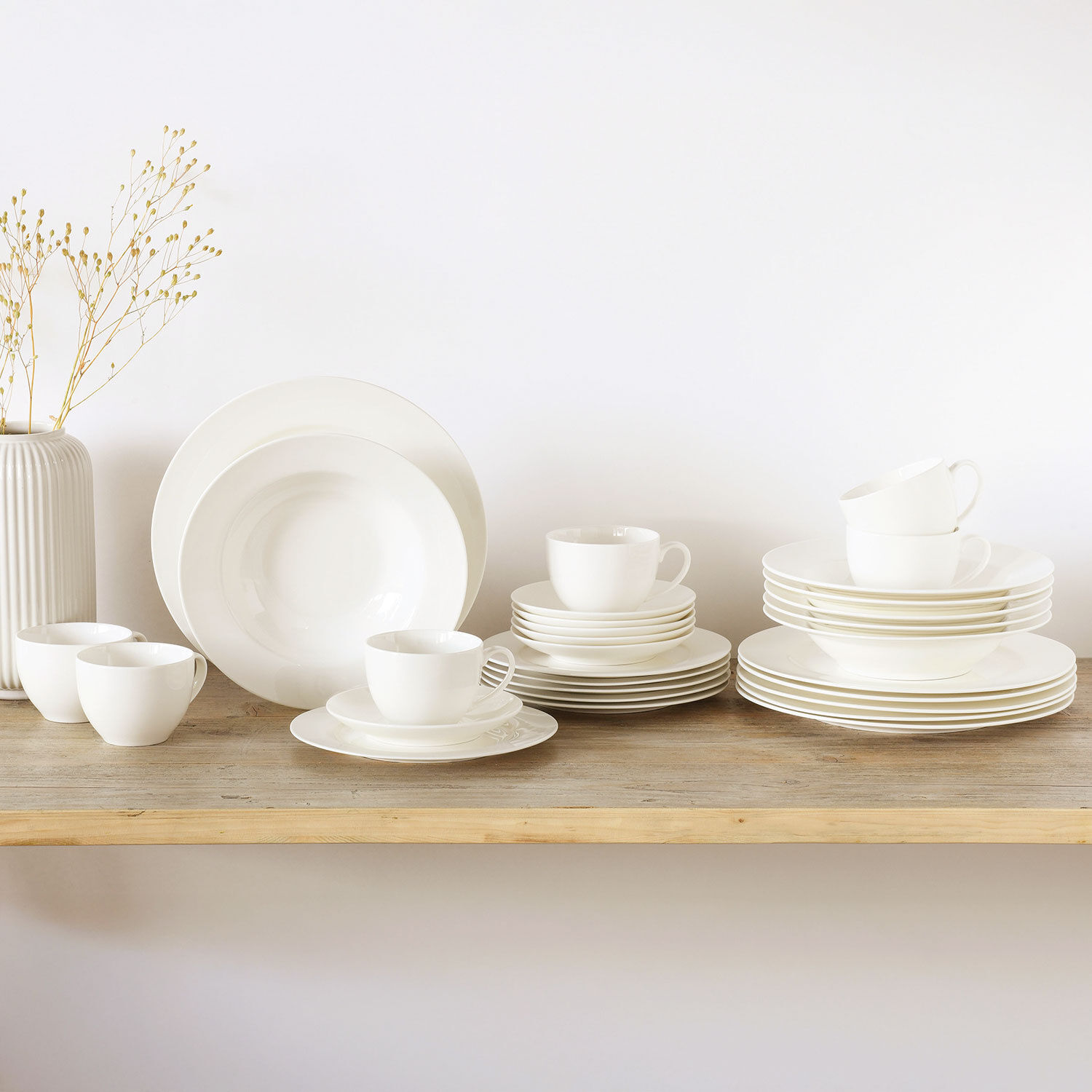 Geschirr-Set Fleur Royal 30-teilig