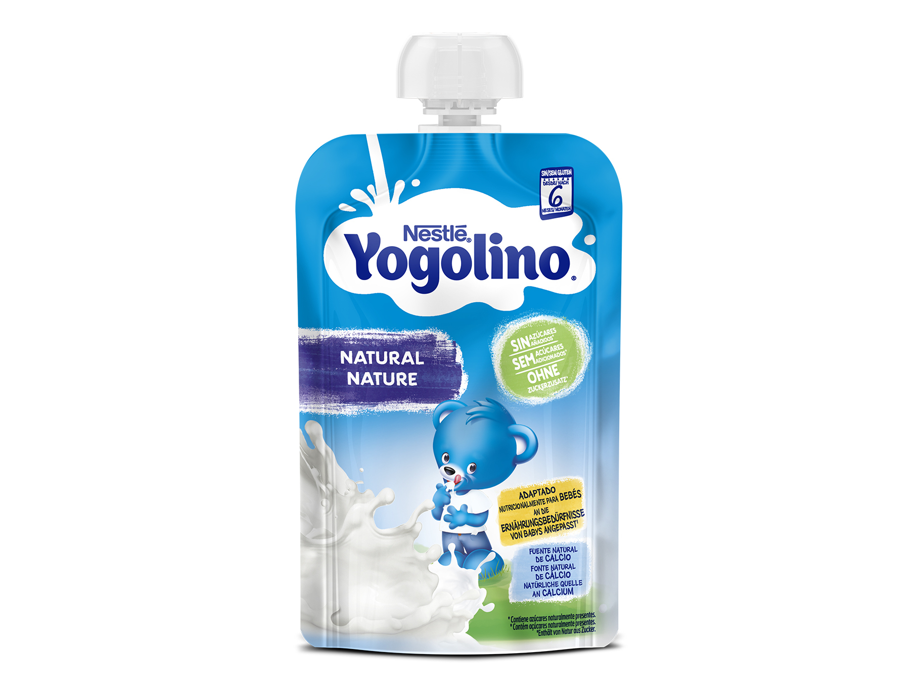SOBREMESA LÁCTEA NESTLÉ YOGOLINO NATURAL 100G
