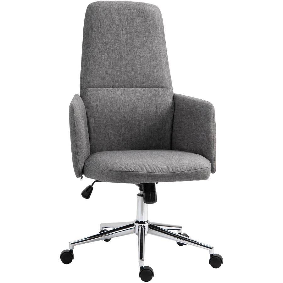 Vinsetto Bürostuhl ergonomisch grau
