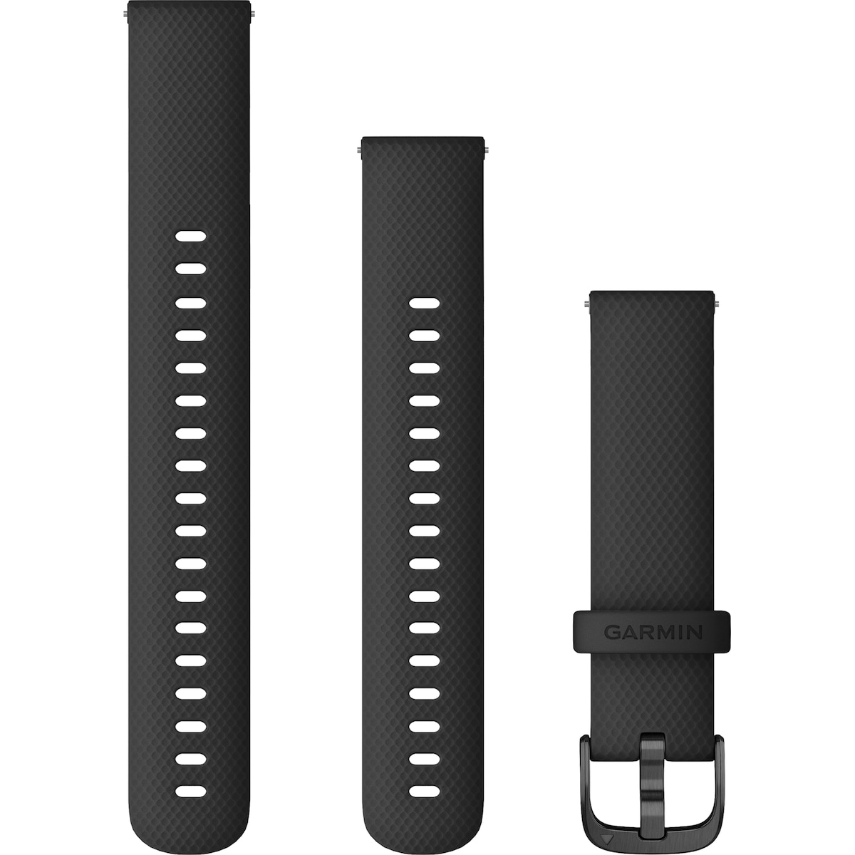 Garmin Quick Release klokkereim 18 mm (sort/grå)