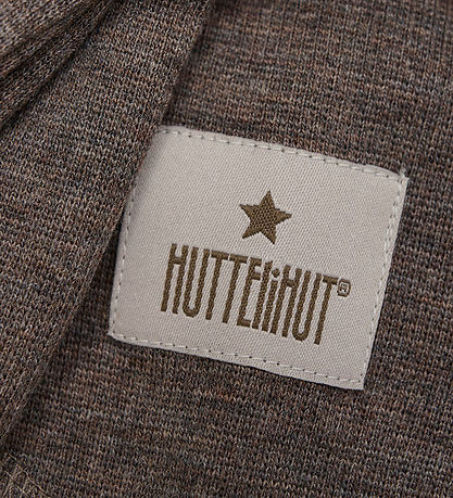 Huttelihut Elefanthue - Uld - 1-lags - Brown Melange m. ?rer