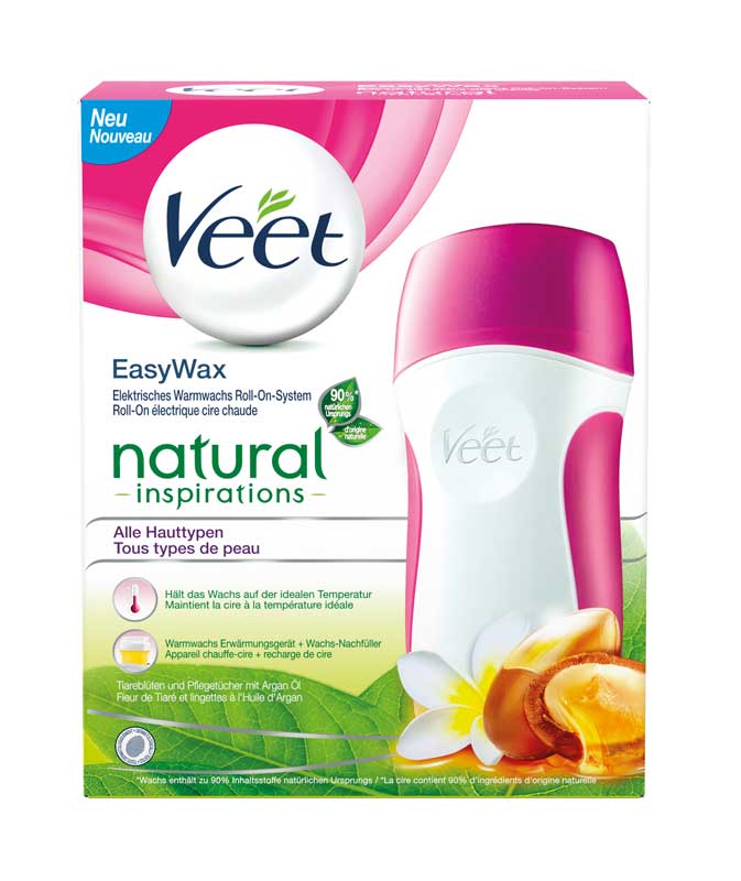 Veet EasyWax Sensitive Roll-On Set natural 1 Stk