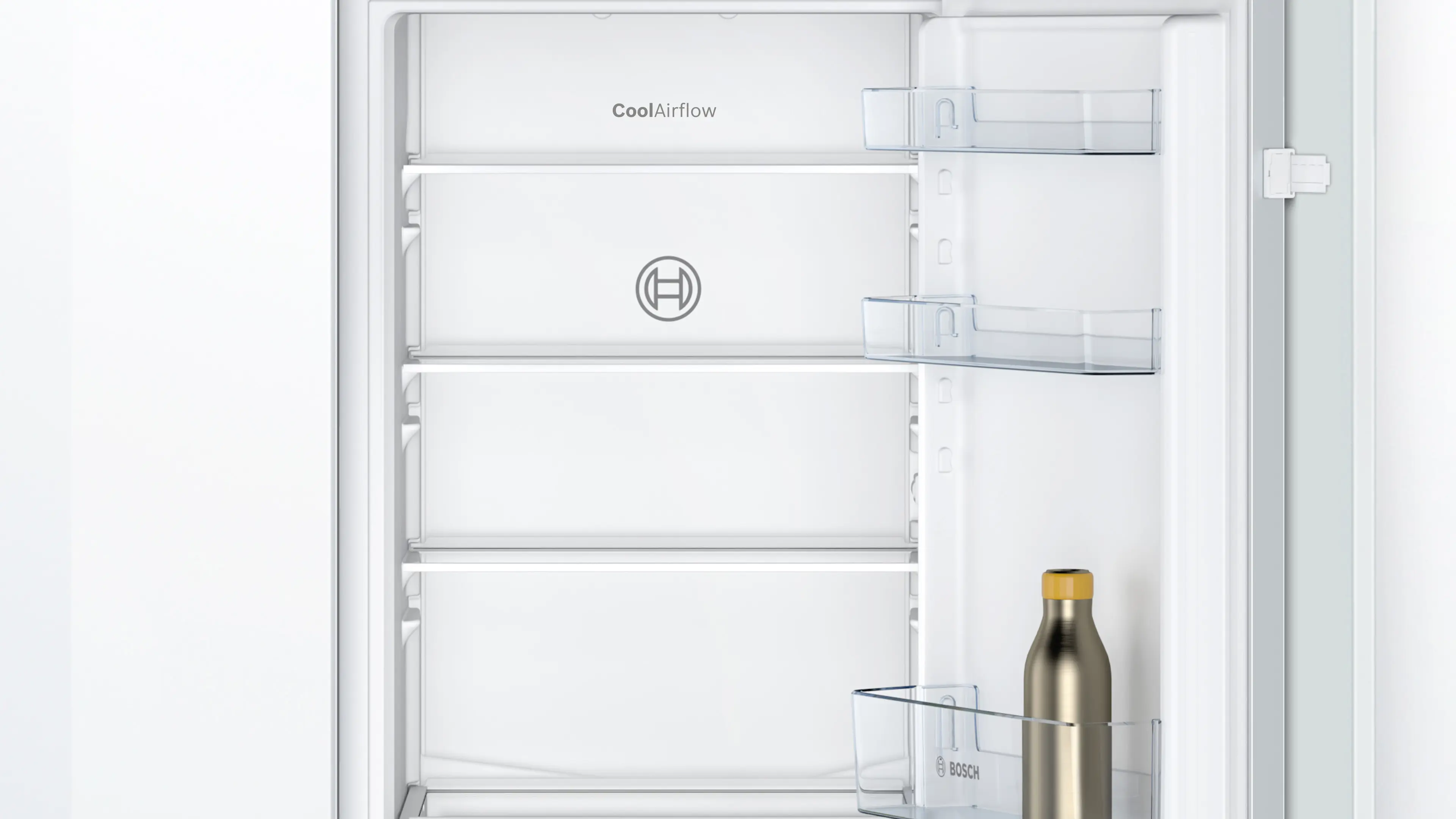 Serie 2 Inbouw koel-vriescombinatie 177.2 x 54.1 cm Sleepdeur
