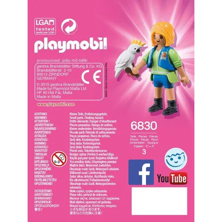 PLAYMOBIL® 6830 Tiertrainerin mit Kakadu