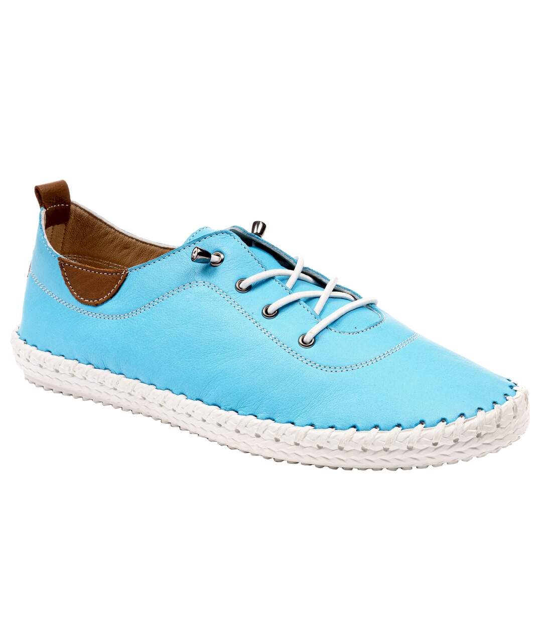 Lunar - Tennis ST IVES - Femme (Turquoise / Blanc) - UTGS285